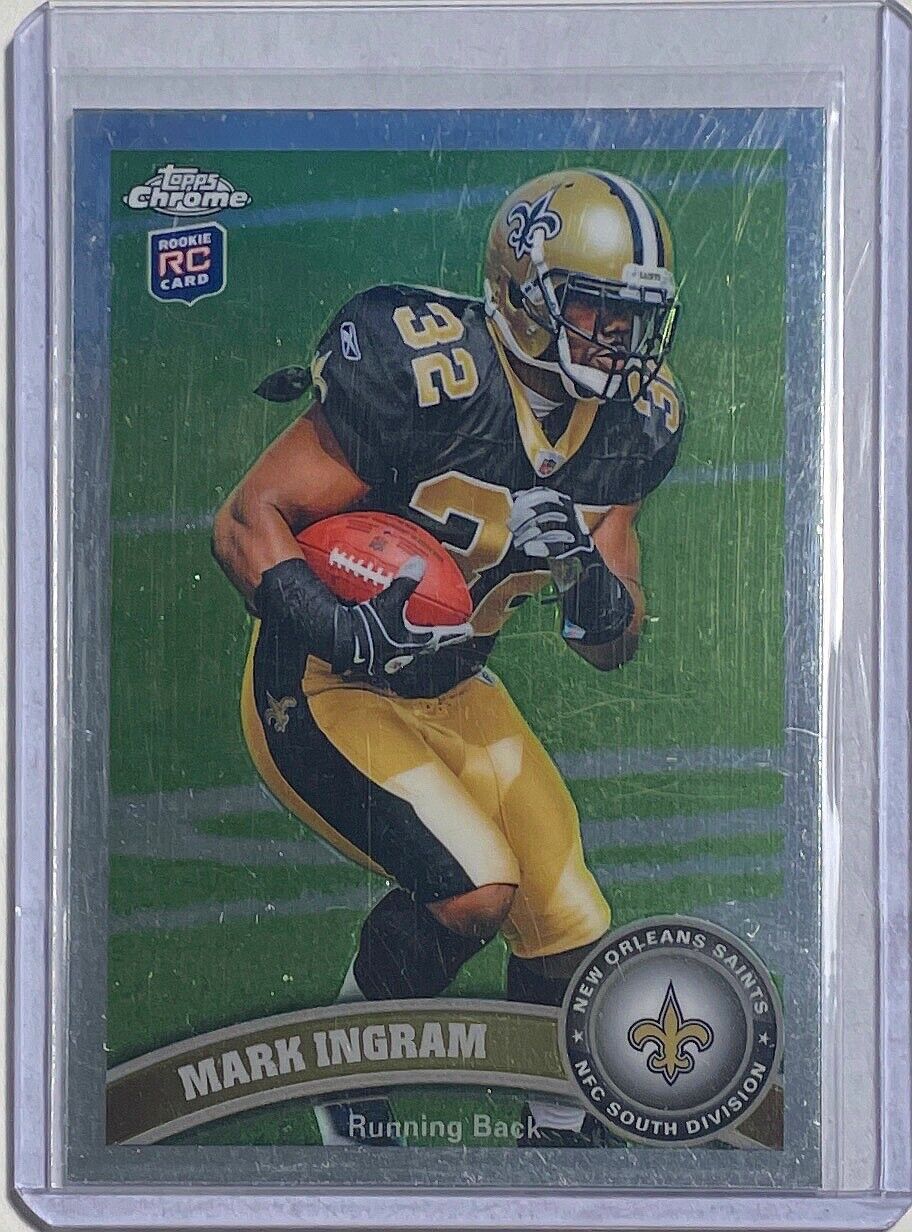 MARK INGRAM 2011 TOPPS CHROME SP SHORT PRINT VARIATION ROOKIE RC #50