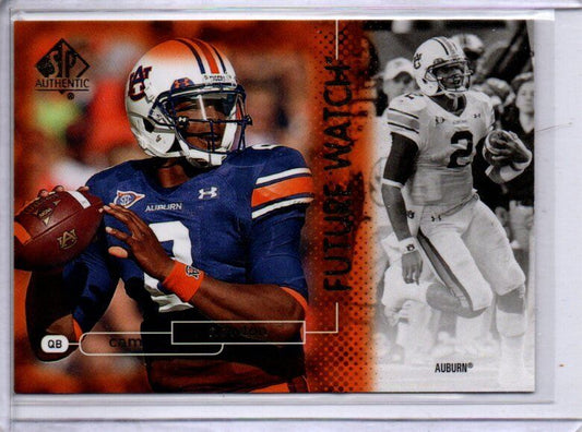 CAM NEWTON 2011 UPPER DECK SP AUTHENTIC FUTURE WATCH ROOKIE RC #151