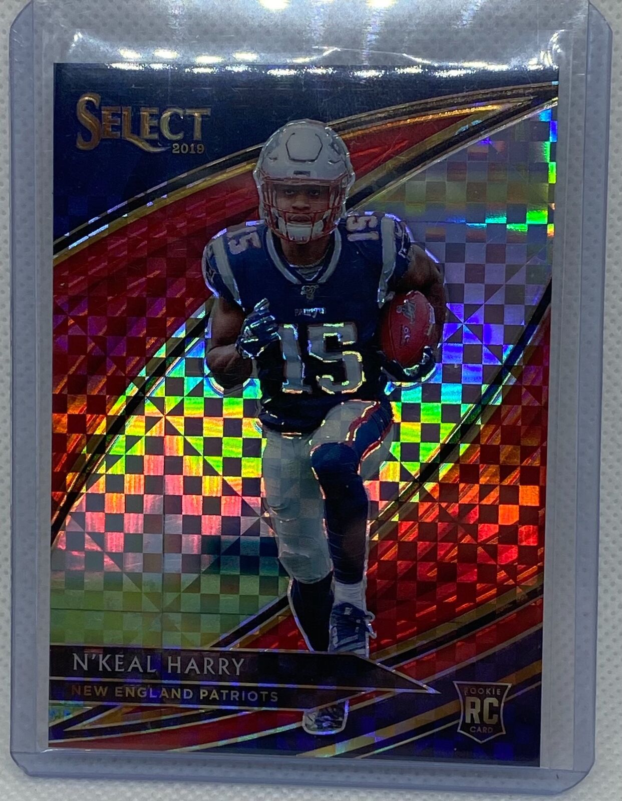 N'KEAL HARRY 2019 PANINI SELECT FIELD LEVEL RED POWER PRIZM RC #D 25/49
