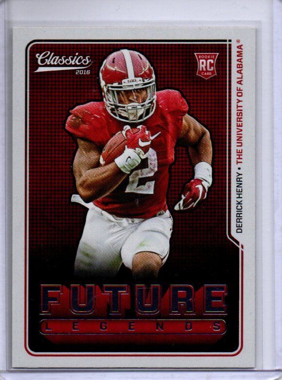 DERRICK HENRY 2016 PANINI CLASSICS FUTURE LEGENDS RC #16