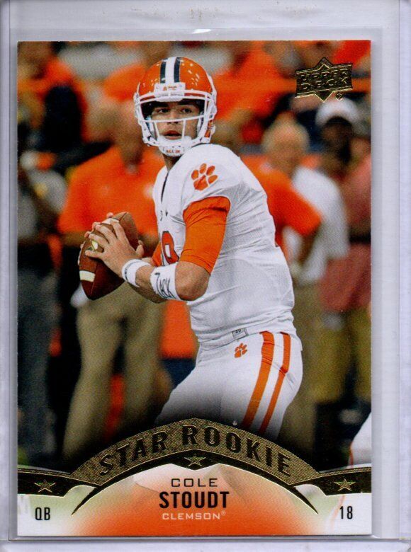 COLE STOUDT 2015 UPPER DECK STAR ROOKIE SSP SHORT PRINT ROOKIE RC #186