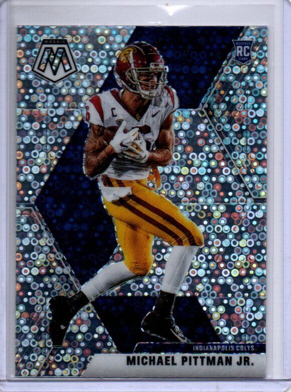 MICHAEL PITTMAM JR. 2020 PANINI MOSAIC SILVER PRIZM SP PHOTO VARIATION RC #214