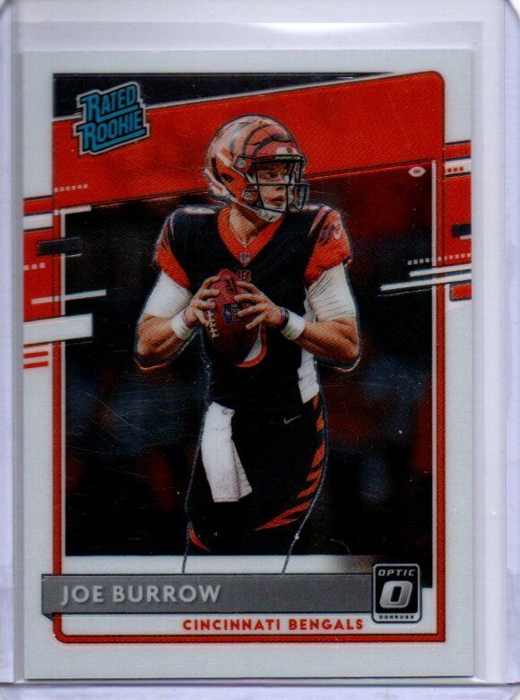 JOE BURROW 2020 PANINI DONRUSS OPTIC RATED ROOKIE RC #151
