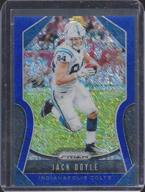 JACK DOYLE 2019 PANINI PRIZM BLUE SHIMMER FIRST OFF THE LINE PRIZMS #D 5/10