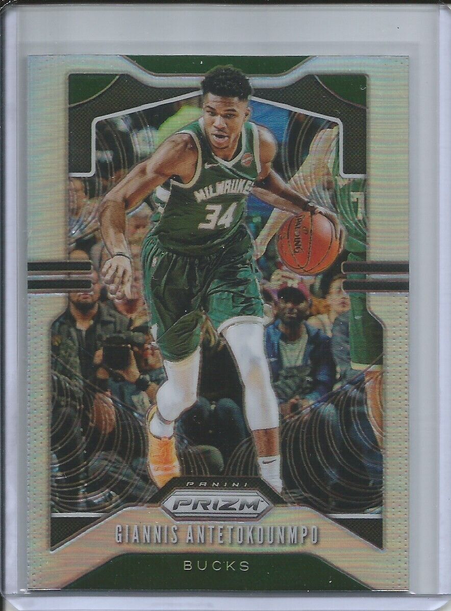 2019-20 Panini Prizm Giannis Antetokounmpo Silver Prizm