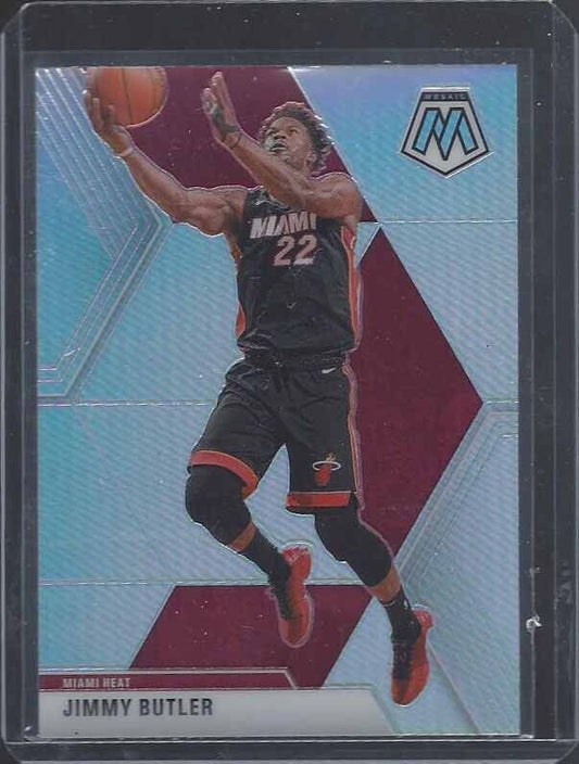 JIMMY BUTLER 2019-20 PANINI MOSAIC MIAMI HEAT SILVER PRIZM #130
