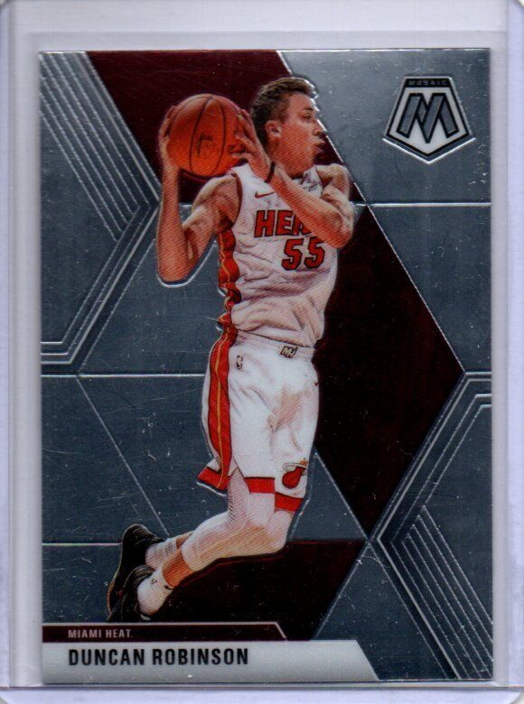 DUNCAN ROBINSON 2019-20 PANINI MOSAIC TRUE ROOKIE RC #170