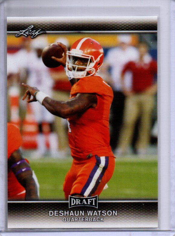 DESHAUN WATSON 2017 LEAF DRAFT ROOKIE RC #26