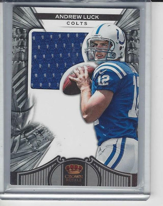 ANDREW LUCK 2012 CROWN ROYALE TRUE ROOKIE JERSEY RC #D 83/299