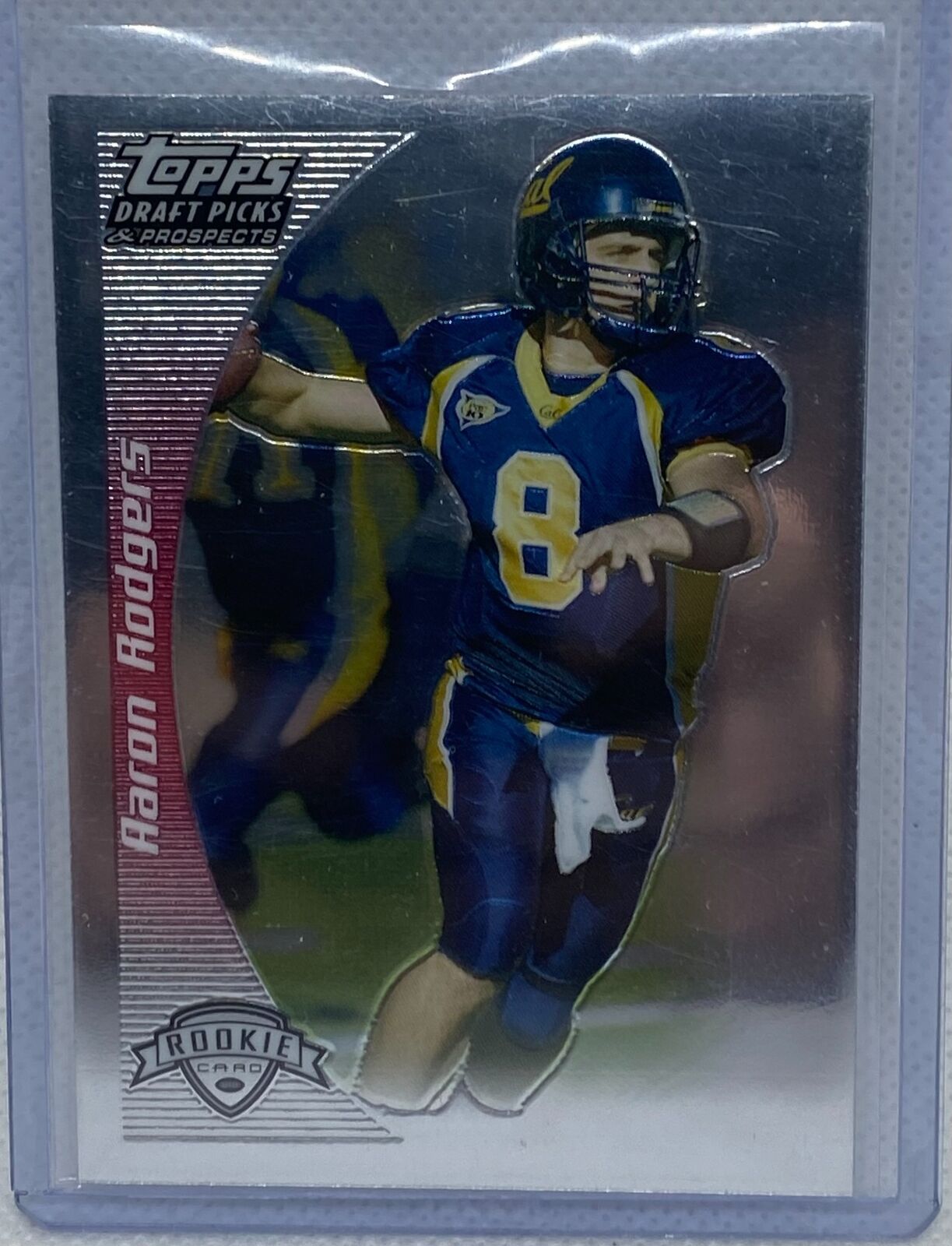 AARON RODGERS 2005 TOPPS DRAFT PICKS DPP CHROME ROOKIE RC #152