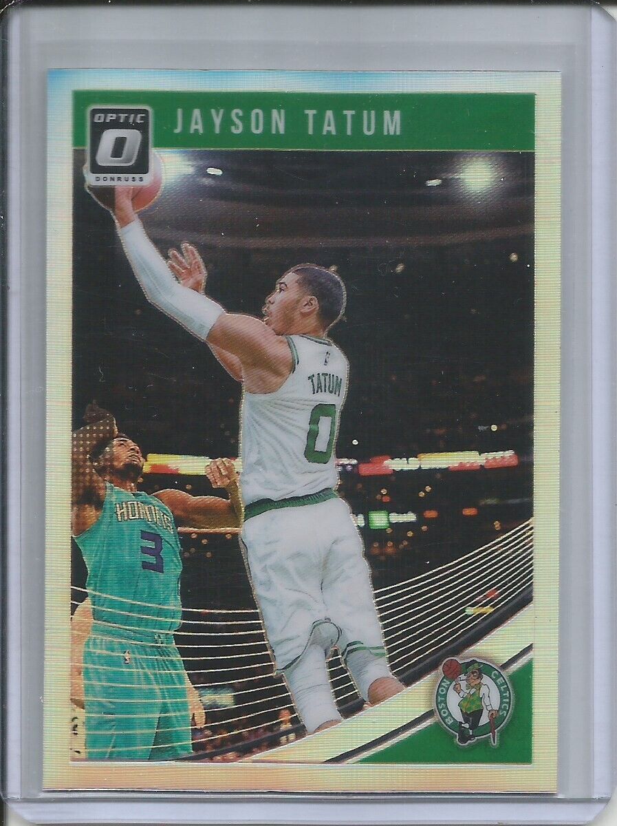 2018-19 Donruss Optic Holo (Silver) Prizm Jayson Tatum