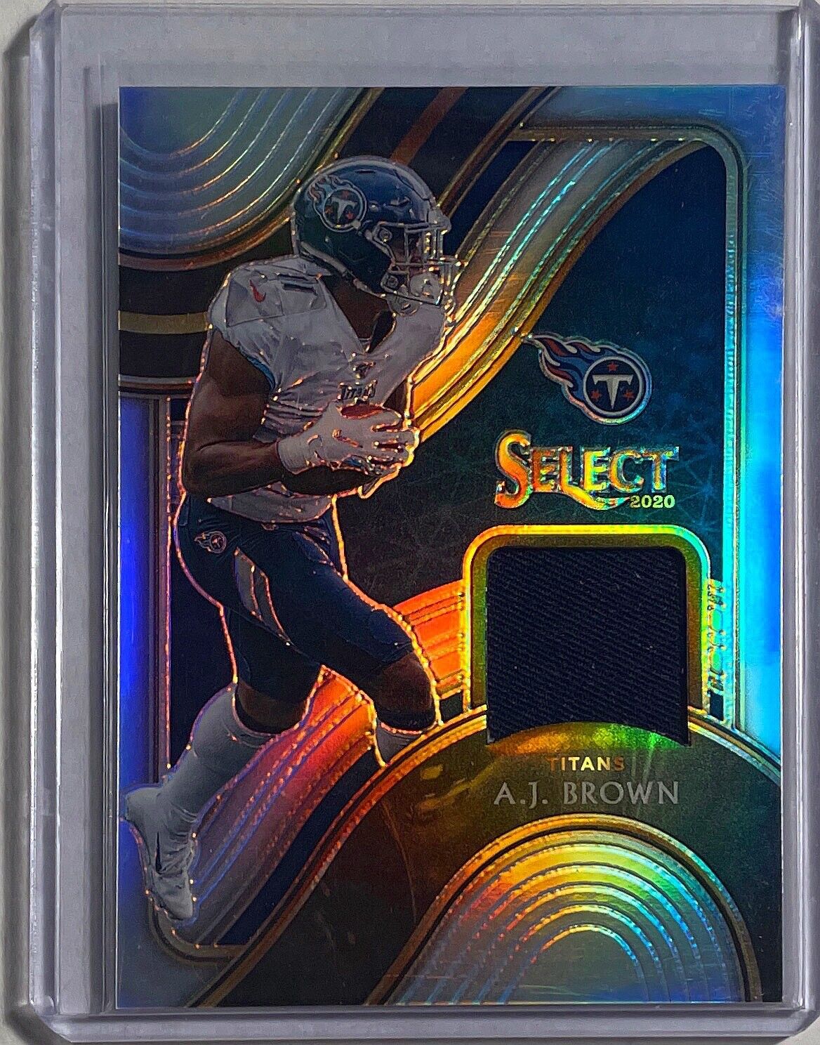A.J. BROWN 2020 PANINI SELECT JERSEY SILVER PRIZM #D 13/99
