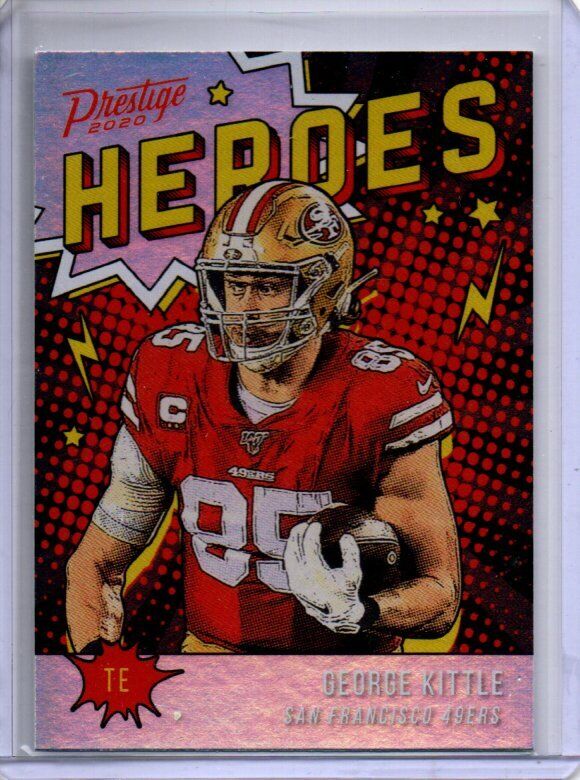 GEORGE KITTLE 2020 PANINI PRESTIGE HEREOS #HE-GK