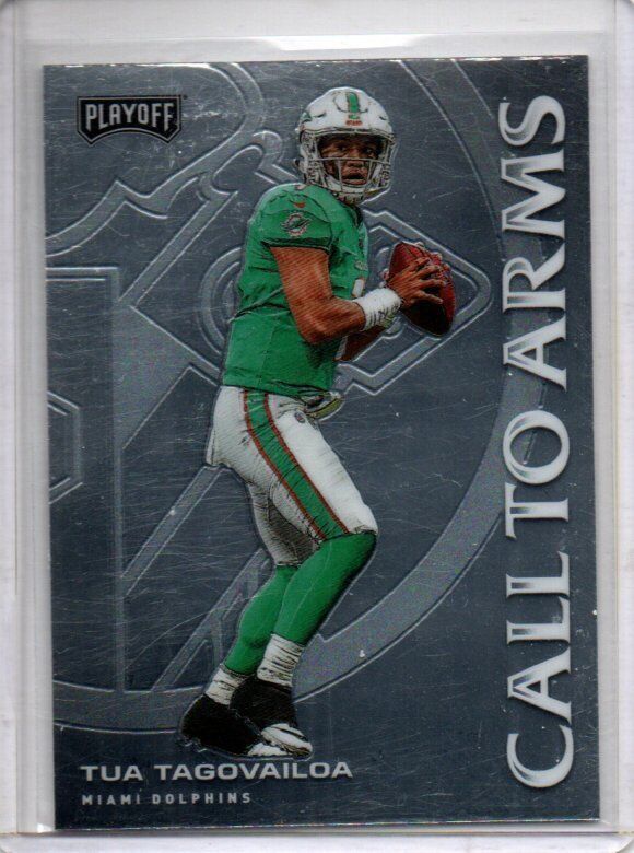 TUA TAGOVAILOA 2020 PANINI PLAYOFF CALL TO ARMS ROOKIE RC #CA-18