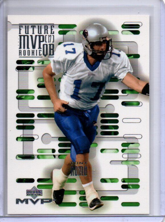 TONY ROMO 2003 UPPER DECK MVP FUTURE MVP ROOKIE RC #QB17