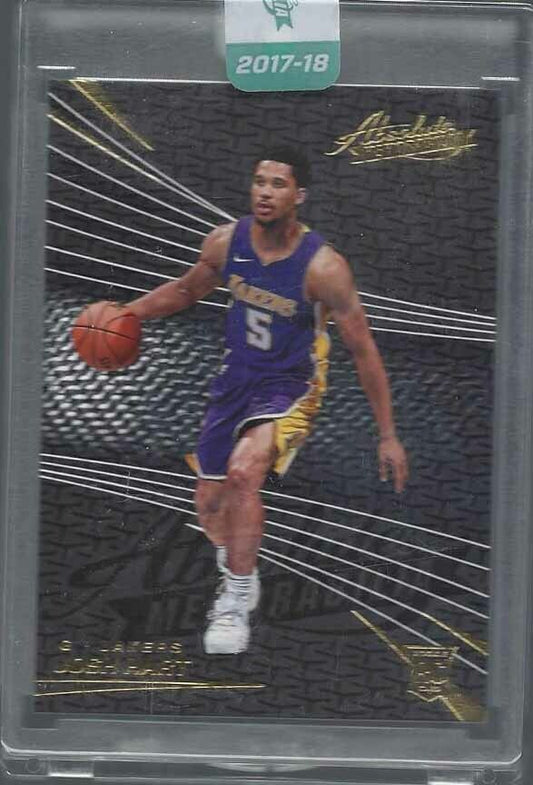 JOSH HART 2017-18 ABSOLUTE XRC ADVANCE ENCASED ROOKIE RC #94