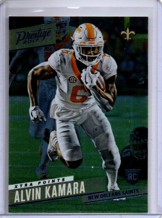 ALVIN KAMARA 2017 PANINI PRESTIGE BLUE XTRA POINTS ROOKIE RC #251
