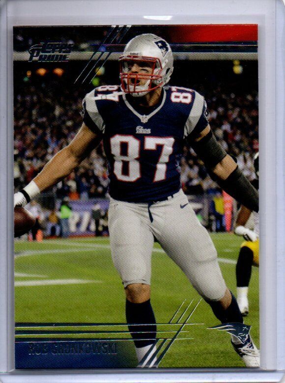 ROB GRONKOWSKI 2014 TOPPS PRIME SP PHOTO VARIATION SHORT PRINT #70