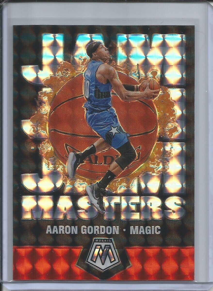 AARON GORDON 2019-20 PANINI MOSAIC JAM MASTERS SILVER WAVE PRIZM #6