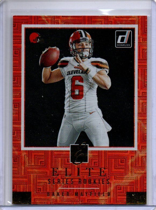 BAKER MAYFIELD 2018 PANINI ELITE SERIES ROOKIES RC #ESR-3