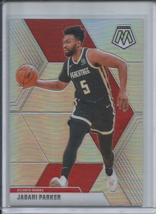 JABARI PARKER 2019-20 PANINI MOSAIC SILVER PRIZM HAWKS #4