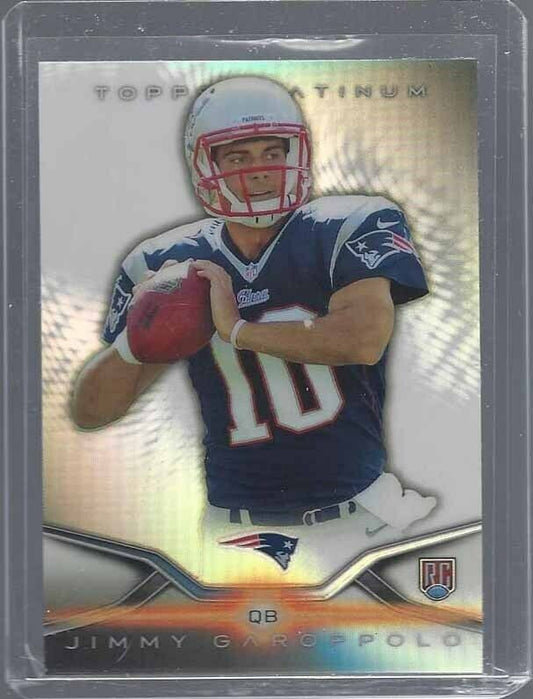 JIMMY GAROPPOLO 2014 TOPPS PLATINUM TRUE ROOKIE REFRACTOR RC #143