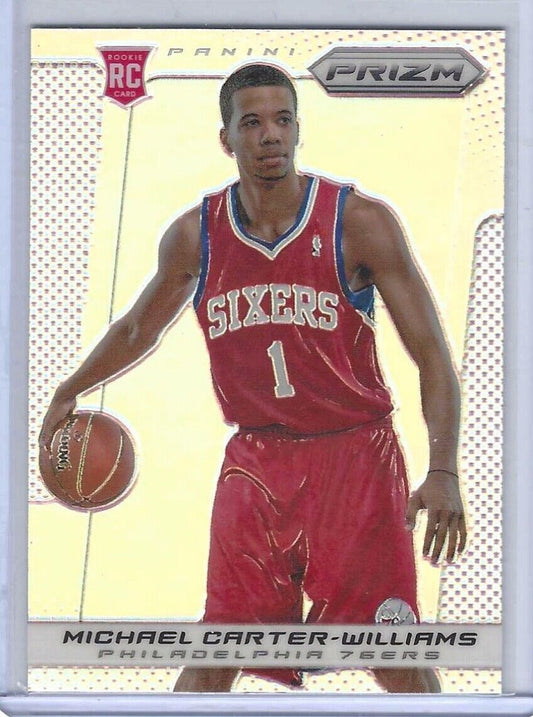 MICHAEL CARTER WILLIAMS 2015-16 PANINI PRIZM SILVER PRIZM ROOKIE RC #265