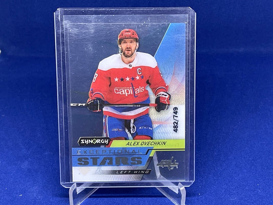 ALEX OVECHIKIN 2020-21 UPPER DECK EXCEPTIONAL STARS ACETATE #D 482/749