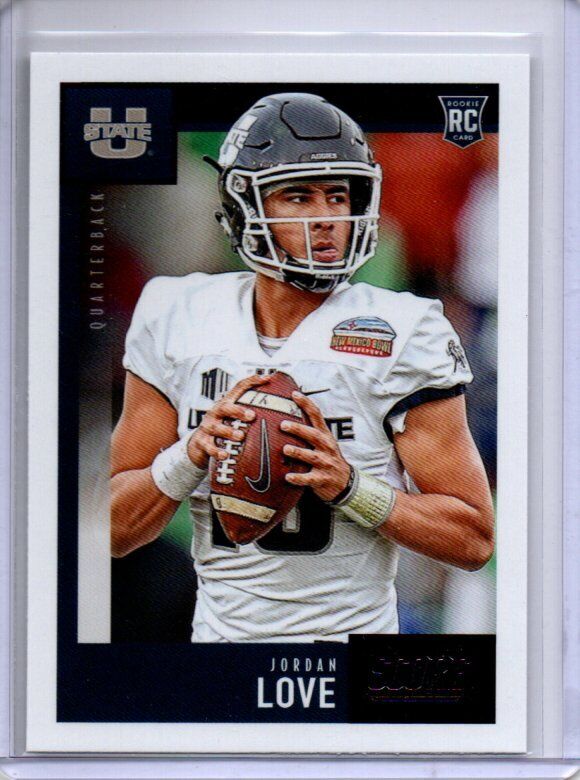JORDAN LOVE 2020 PANINI SCORE ROOKIE RC #361