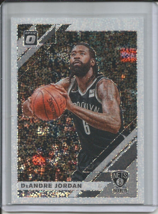 DeAndre Jordan 2019-20 Donruss Optic Fast Break White Sparkle Prizms SSP