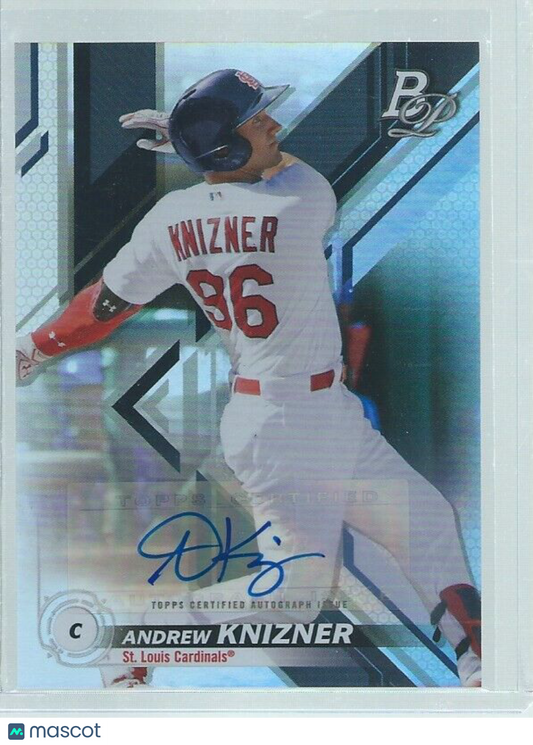 ANDREW KNIZNER 2019 BOWMAN PLATINUM AUTO PROSPECT