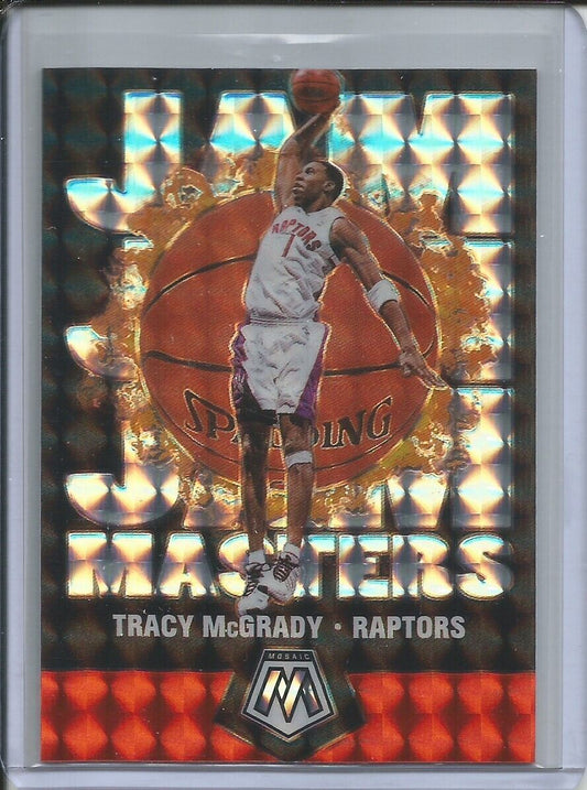 TRACY MCGRADY 2019-20 PANINI MOSAIC JAM MASTERS SILVER WAVE PRIZM #11