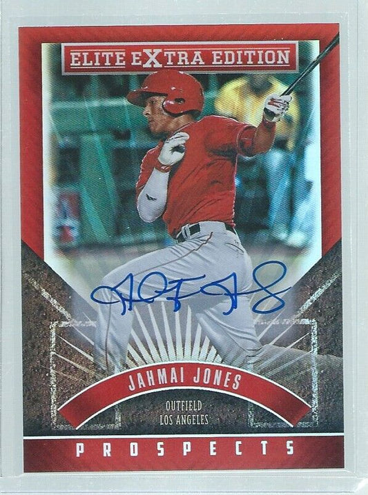 JAHMAI JONES 2015 ELITE EXTRA EDITION ON CARD AUTO PROSPECT
