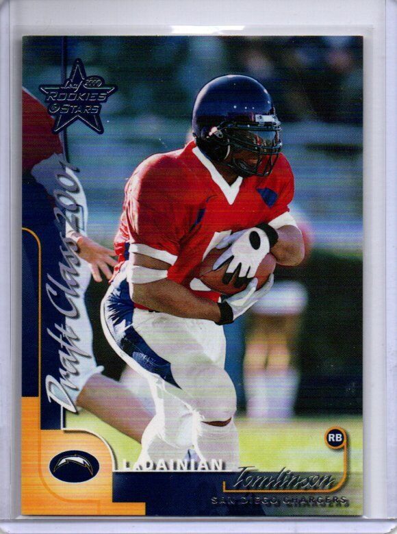 LADAINIAN TOMLINSON 2000 PANINI DONRUSS ROOKIES & STARS RC #306