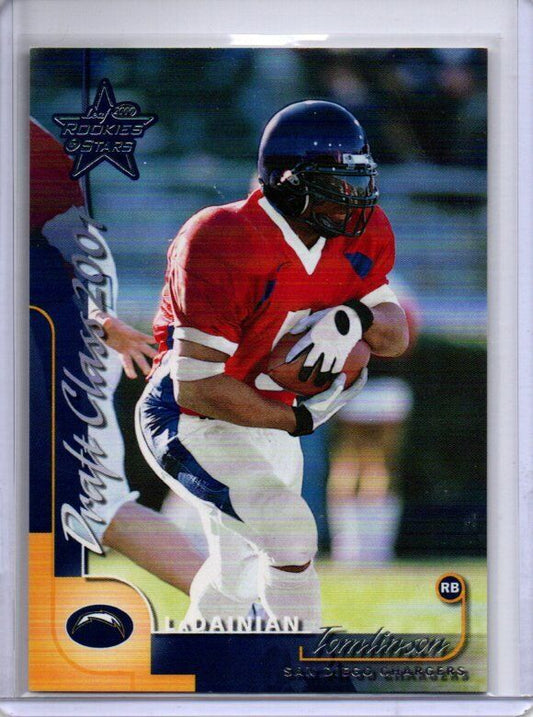 LADAINIAN TOMLINSON 2000 PANINI DONRUSS ROOKIES & STARS RC #306