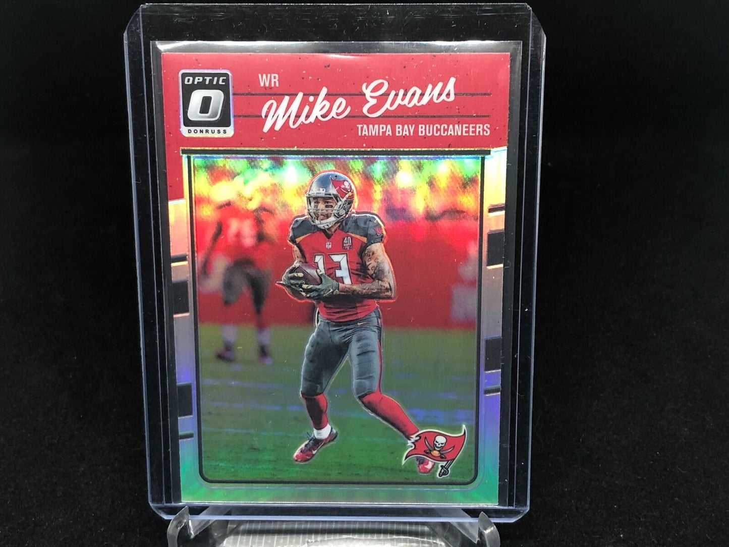 MIKE EVANS 2016 PANINI DONRUSS OPTIC HOLO # 94