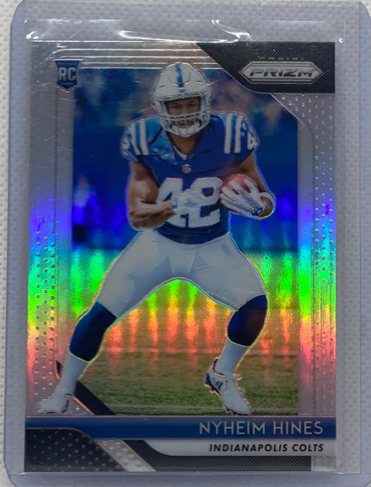 NYHEIM HINES 2018 PANINI PRIZM SILVER PRIZMS SSP RC #229