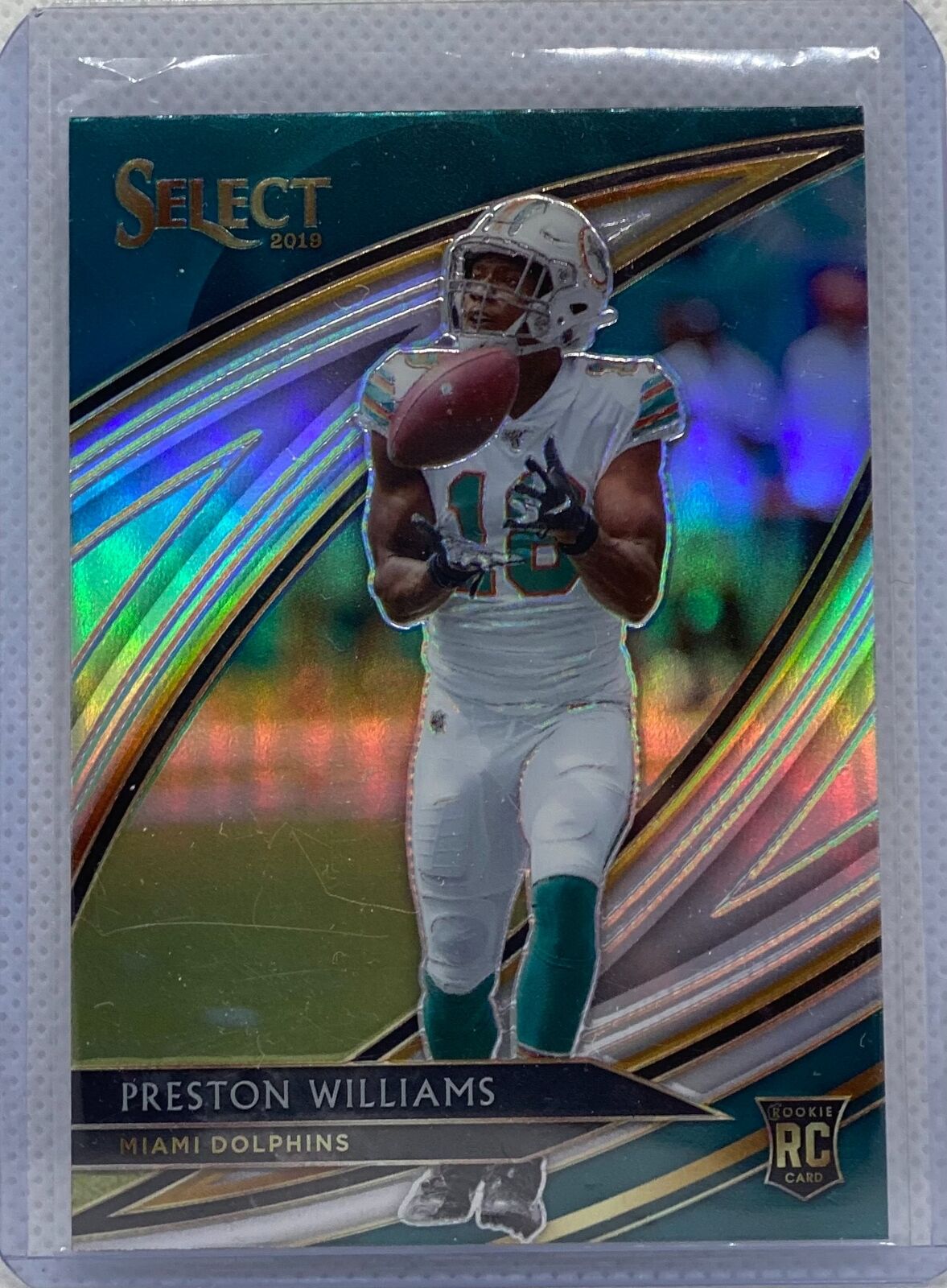 PRESTON WILLIAMS 2019 PANINI SELECT SILVER FIELD LEVEL PRIZM ROOKIE RC #289