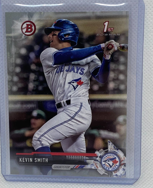 KEVIN SMITH 2017 TOPPS 1ST BOWMAN PROSPECT SILVER #D 265/499