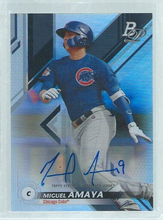 MIGUEL AMAYA 2019 BOWMAN PLATINUM AUTO PROSPECT