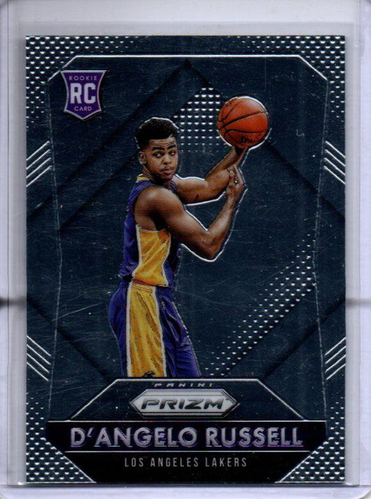 D'ANGELO RUSSELL 2015-16 PANINI PRIZM TRUE ROOKIE RC #322
