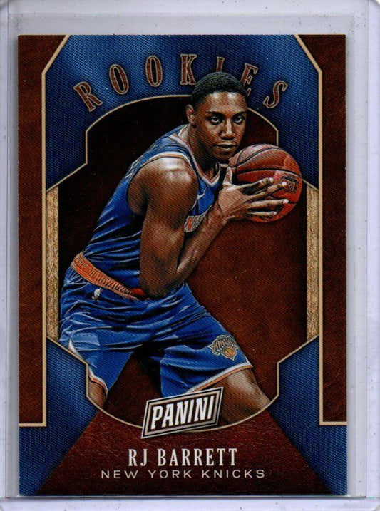 RJ BARRETT 2019-20 PANINI BLACK FRIDAY TRUE ROOKIE RC #3