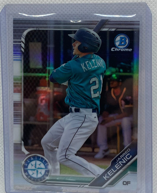 JARRED KELENIC 2019 TOPPS BOWMAN CHROME PROSPECT REFRACTOR #BDC-2