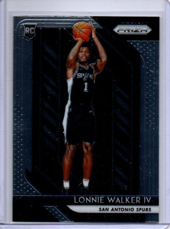 LONNIE WALKER IV 2018-19 PANINI PRIZM TRUE ROOKIE RC #251