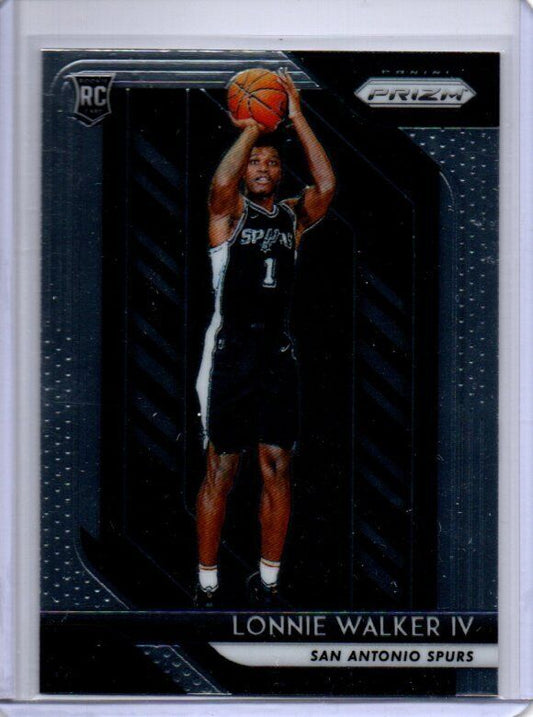 LONNIE WALKER IV 2018-19 PANINI PRIZM TRUE ROOKIE RC #251