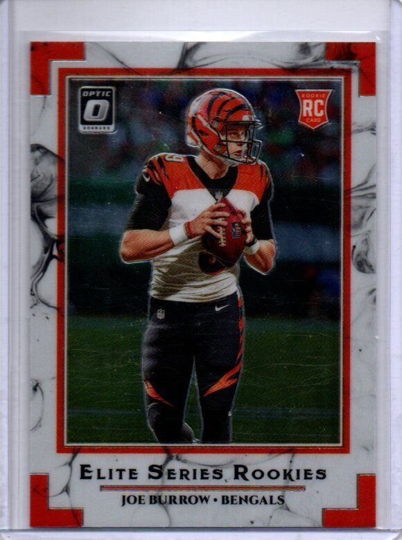 JOE BURROW 2020 PANINI DONRUSS OPTIC ELITE SERIES ROOKIES RC #ESR-JB