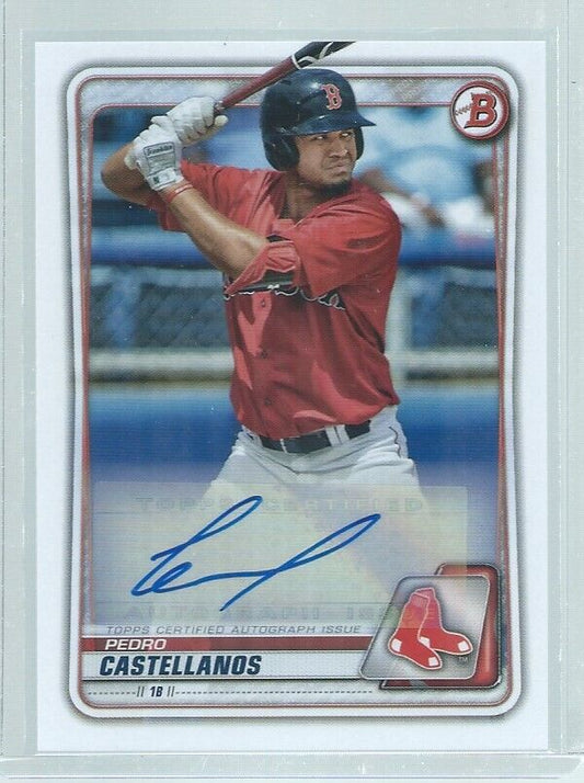 PEDRO CASTELLANOS 2020 BOWMAN AUTO PROSPECT