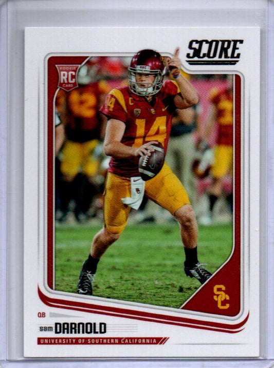 SAM DARNOLD 2018 PANINI SCORE ROOKIE RC #349