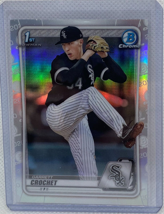 GARRETT CROCHET TOPPS 1ST BOWMAN PROSPECT CHROME REFRACTOR #BD-95