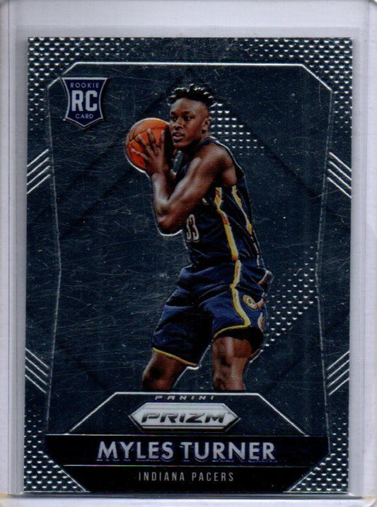 MYLES TURNER 2015-16 PANINI PRIZM TRUE ROOKIE RC #340
